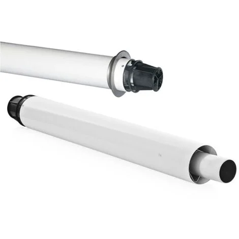 Tubo coassiale con terminale per scaldabagno tiraggio forzato ø 60/100 BAXI