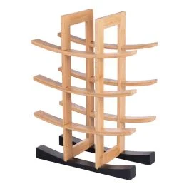 Portabottiglie in legno bambù, SìChef