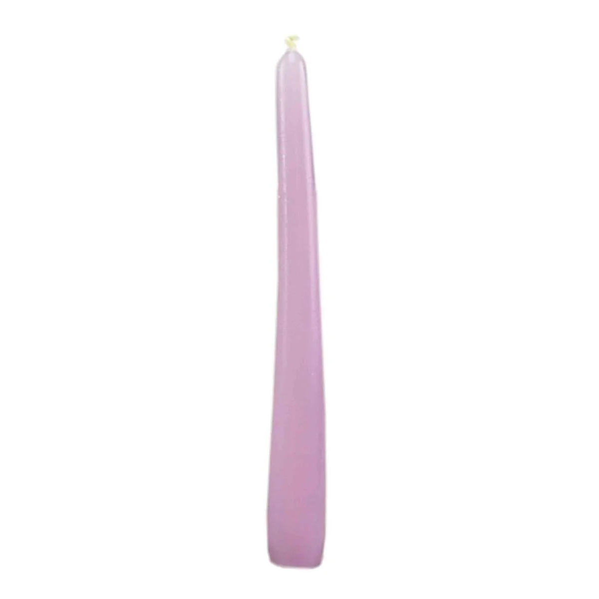 Candela h25 cm. Conica Lac. Lilla Opac.