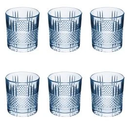 Set 6 bicchieri 340 ml, Dublin Blue Sibilla