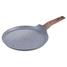 Crepiera 28 cm rivestimento in ceramica, induzione, extra spessore 4,5 mm, Cararra SìChef