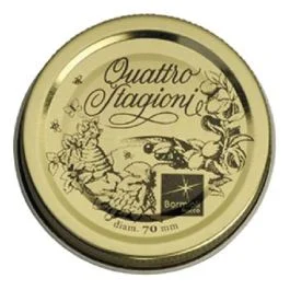 Kit 2 tappi per vaso 4 stagioni Bormioli ø 70 mm