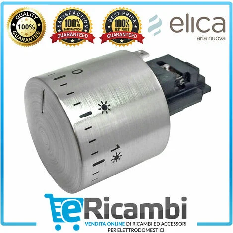 MANOPOLA COMANDI CAPPA ELICA WHIRLPOOL MNP0091808B ORIGINALE BOX FACILE BOXIN