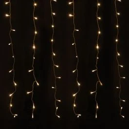 Tenda 208 led a batteria, bianco caldo uso esterno, Santa's House
