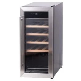 Cantinetta refrigerante per vino per 18 bottiglie, 5 ripiani in legno, Kooper