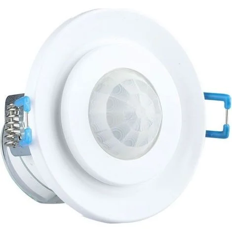 V-TAC VT-8030 Sensore di movimento a infrarossi PIR 360°orientabile montaggio a incasso soffitto Regolabile 360° IP20 sku 5091