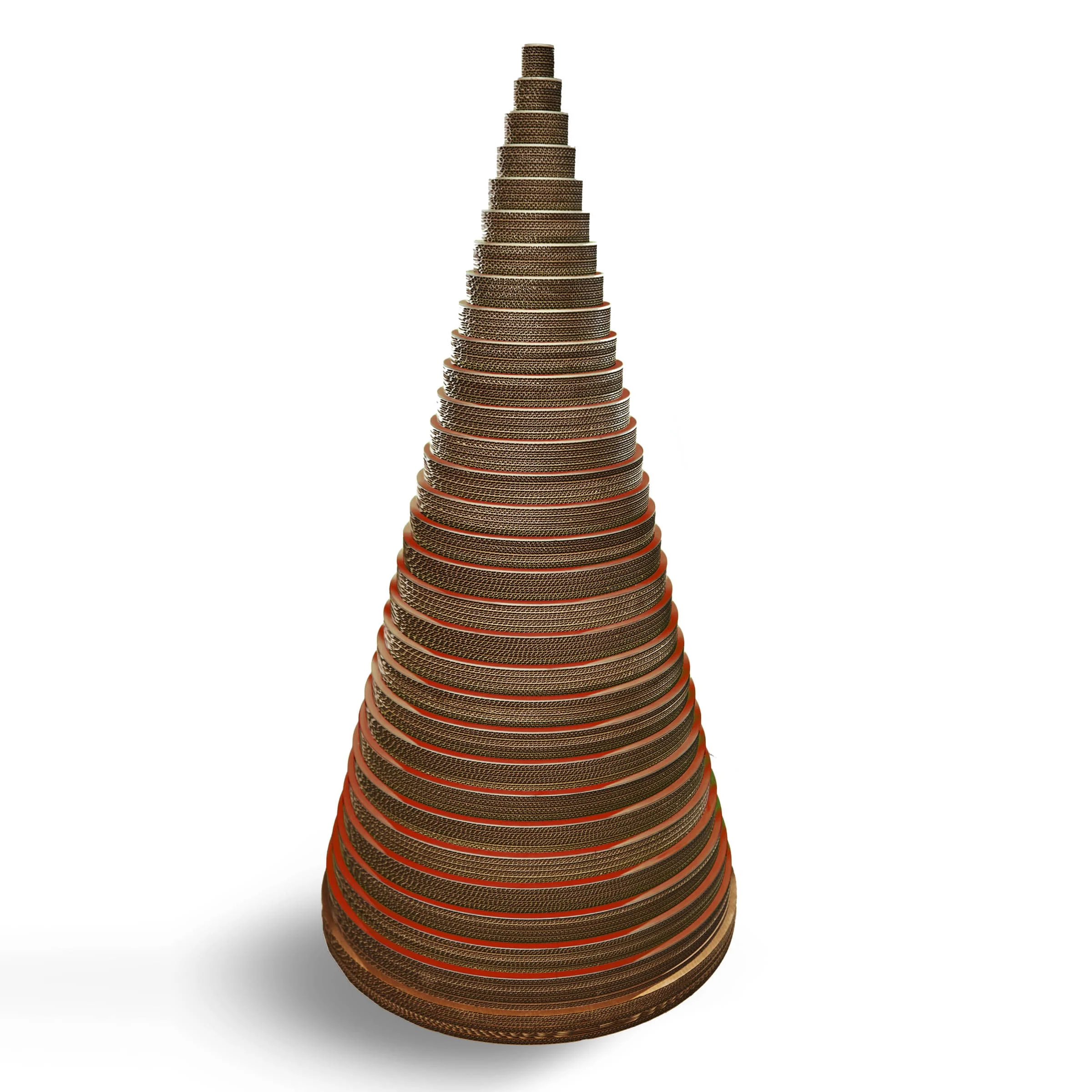 Albero di Natale sostenibile in cartone 3D 200 cm