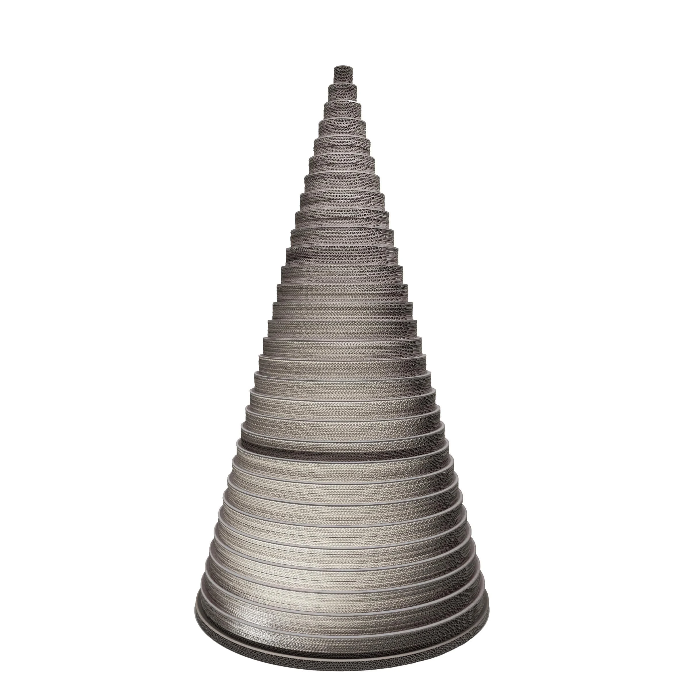 Albero di Natale sostenibile in cartone 3D 180 cm