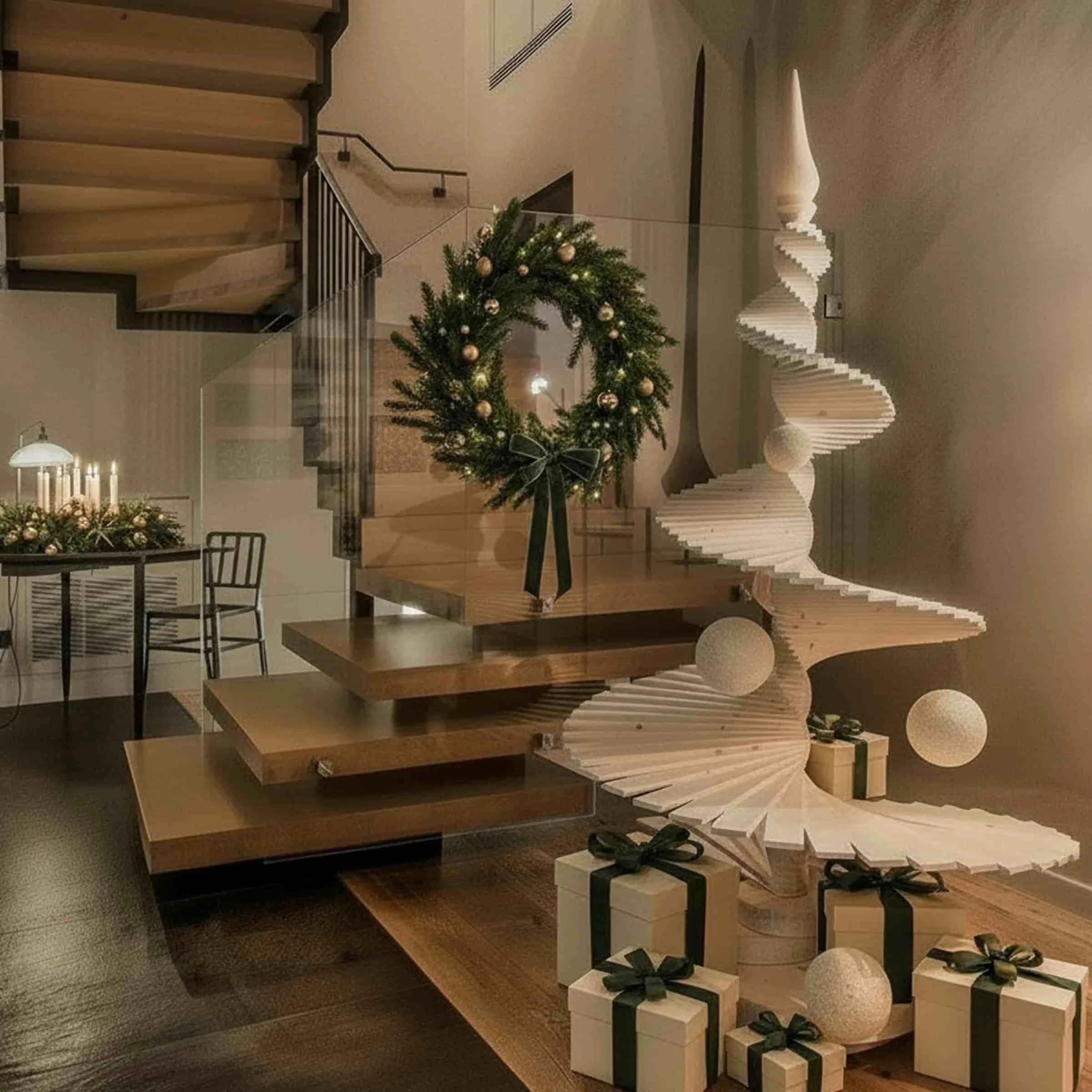Albero di Natale in Legno Sostenibile ARBOR 180 cm di Inventoom