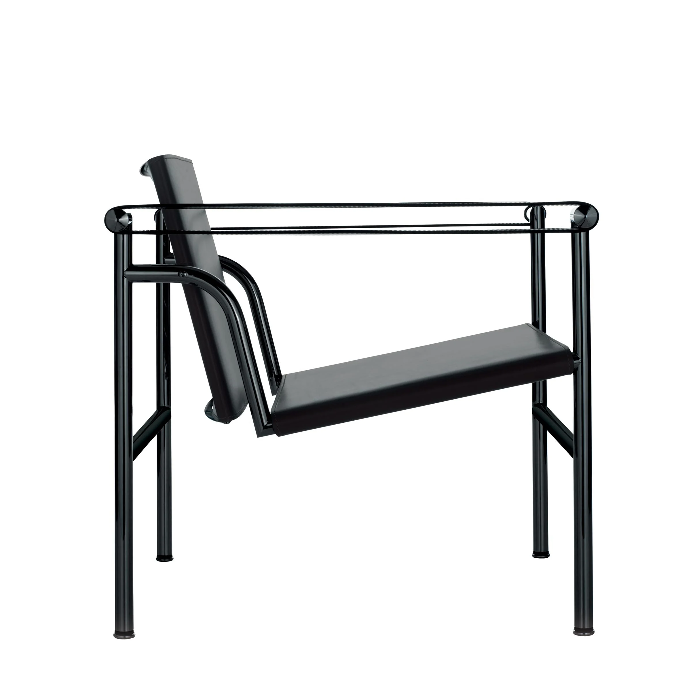 Poltrona in pelle - "1, Fauteuil à dossier basculant