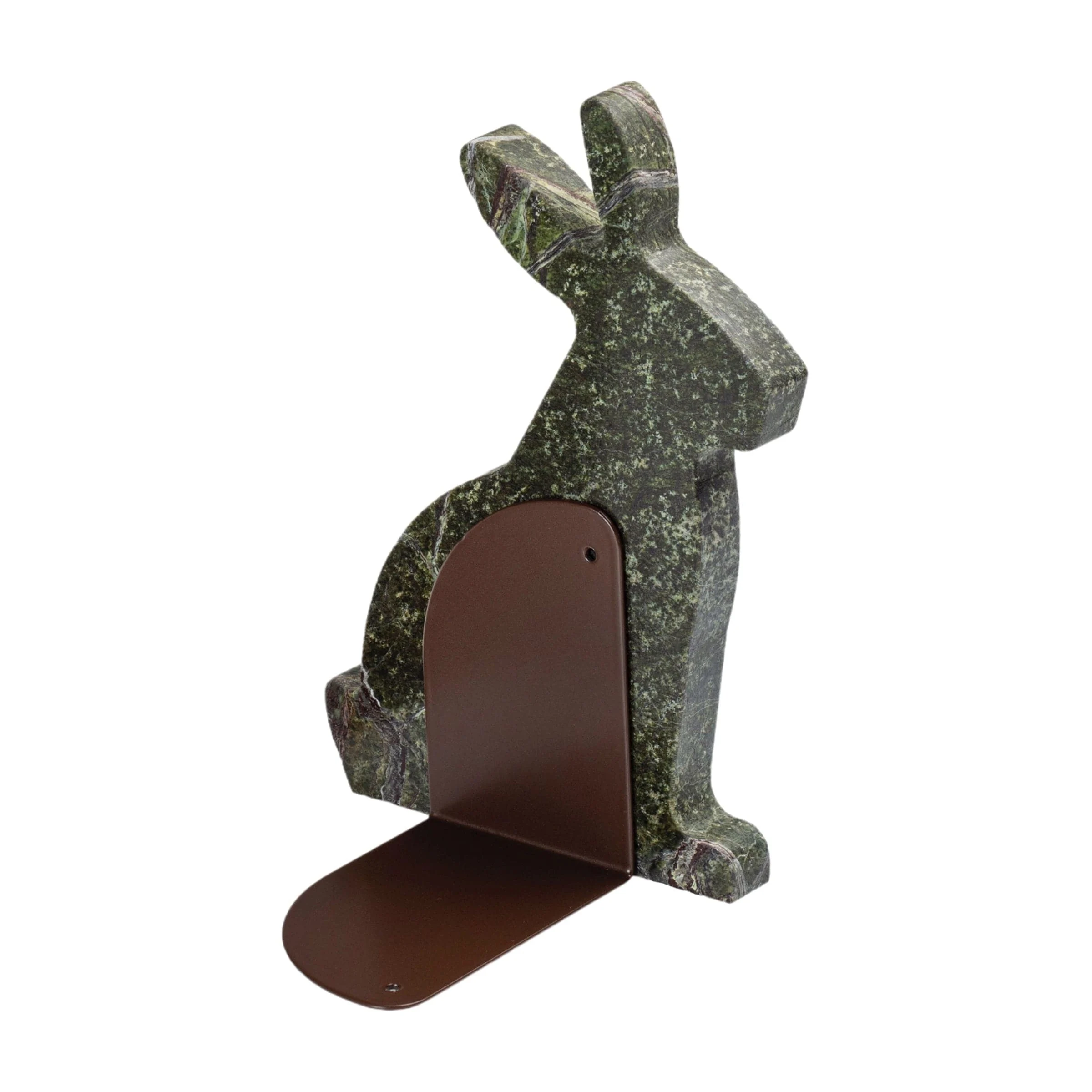 Fermalibro in Marmo e Acciaio BUNNY di Alessandra Grasso