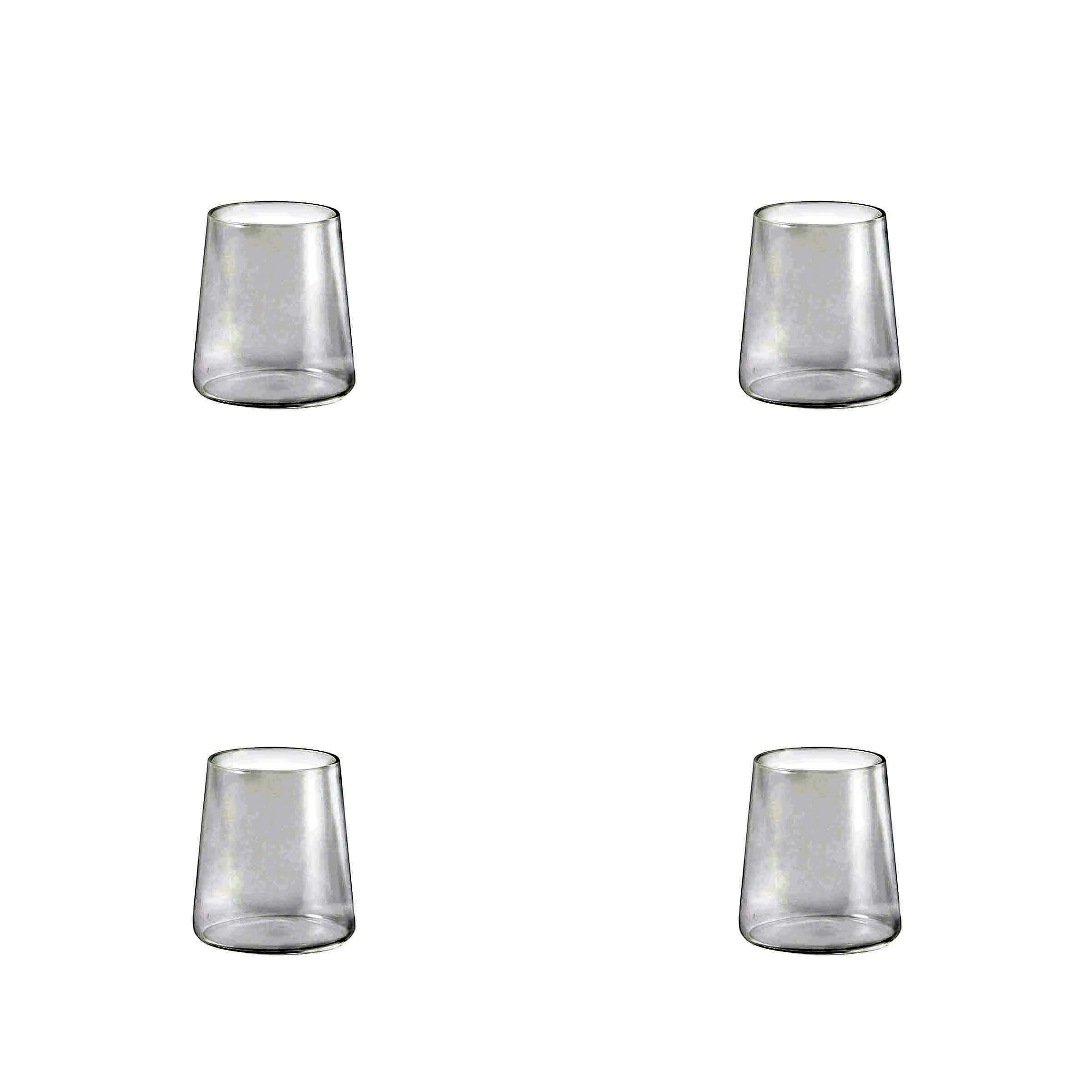Set di Sei Bicchieri da acqua in Vetro Soffiato SCIIA di (a+b) Dominoni, Quaquaro per Paola C
