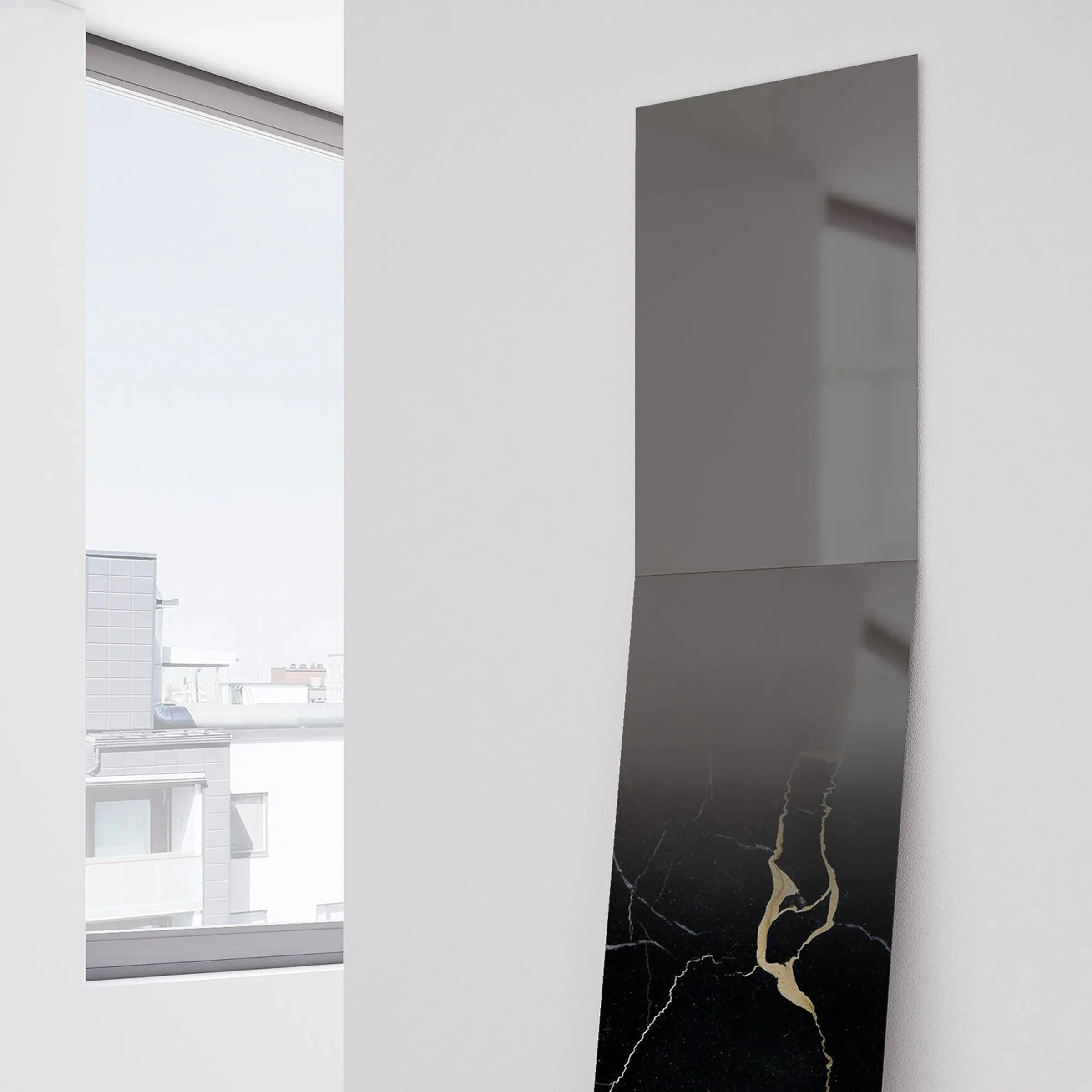 Specchio ZERO Black Edition di Formaminima