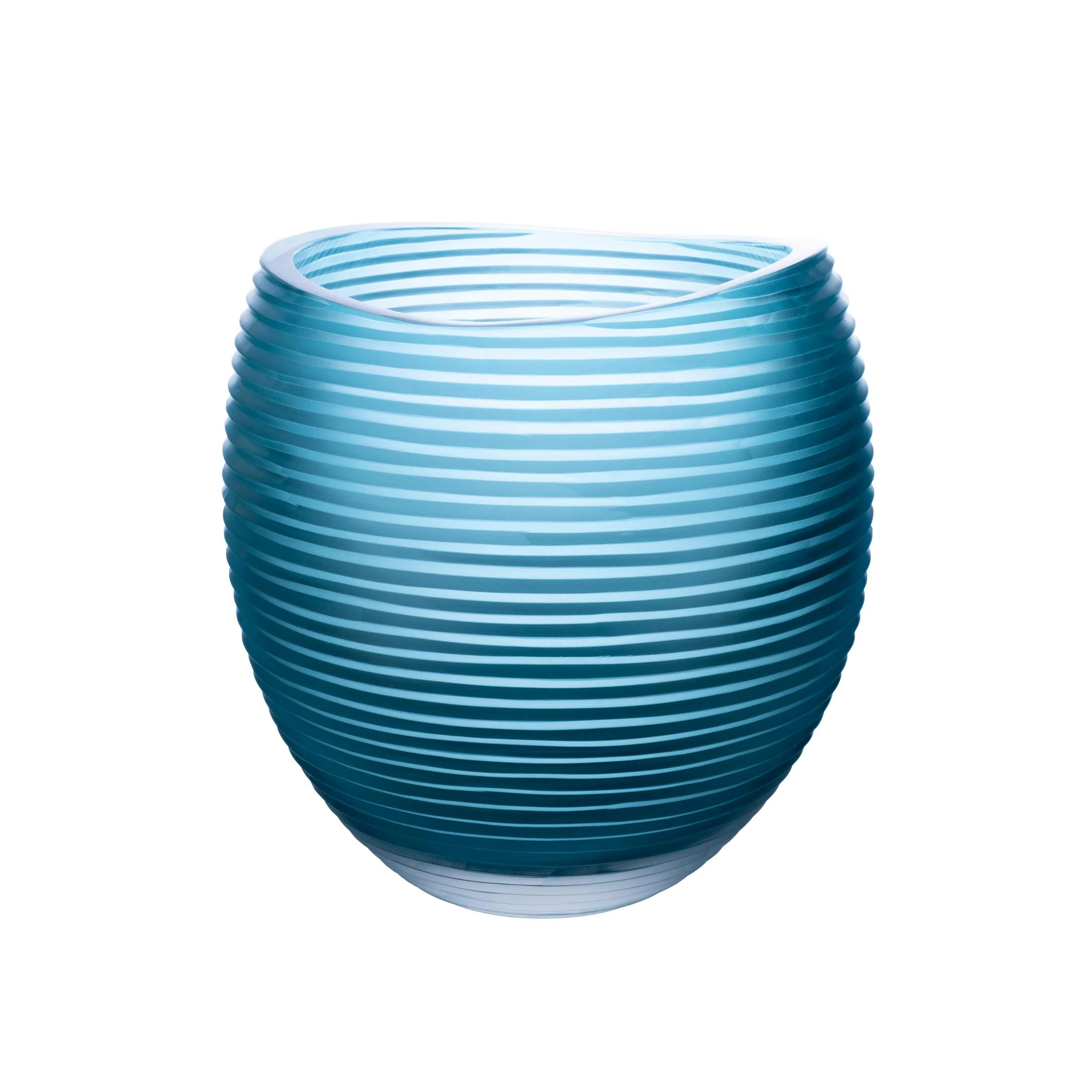 Vaso in vetro di Murano LINAE di Federico Peri per Purho