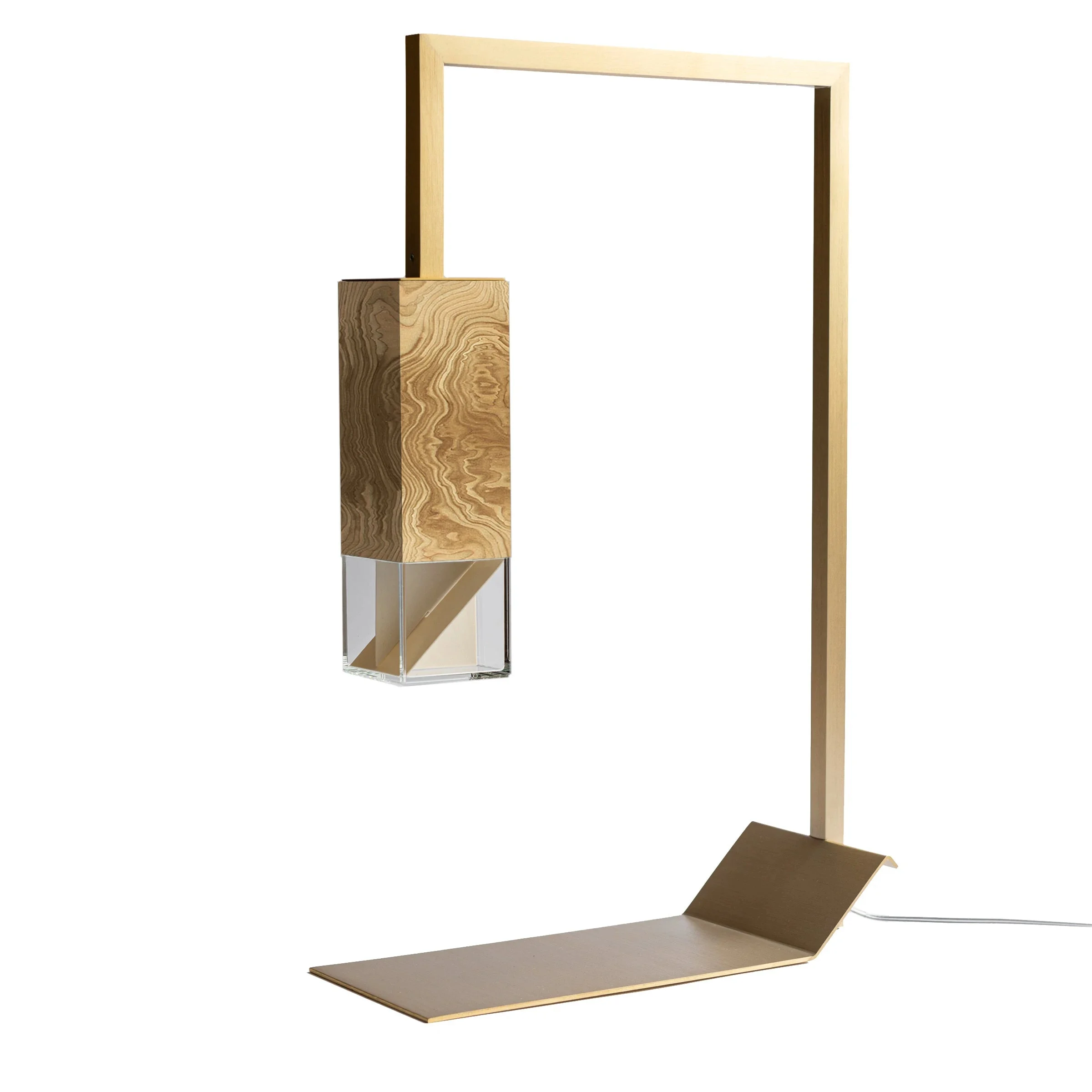 Lampada da tavolo in legno LAMP/TWO Revamp di Formaminima