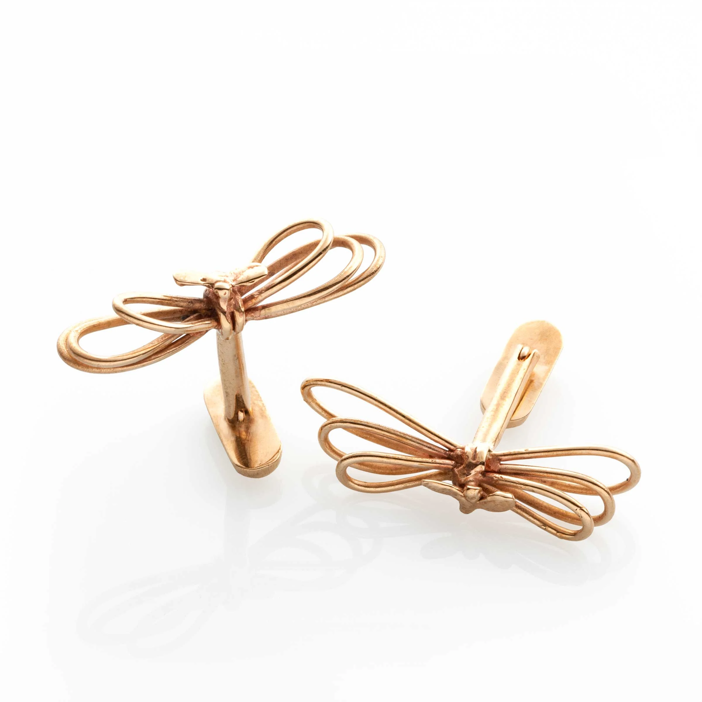 Gemelli in Bronzo VOLI PICCOLI di Jessica Carroll per BABS Art Gallery - Edizione Limitata