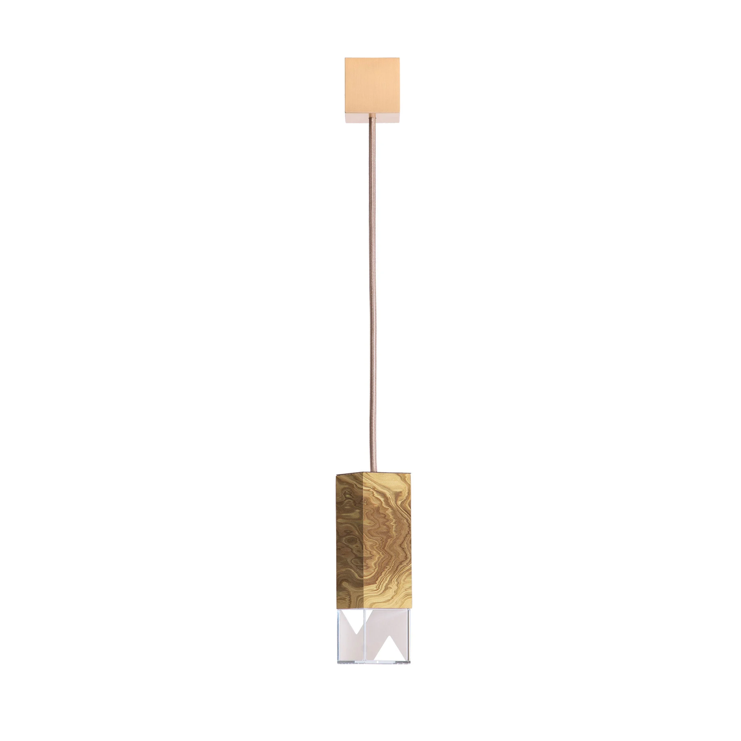 Lampada a sospensione in legno LAMP/ONE Revamp di Formaminima