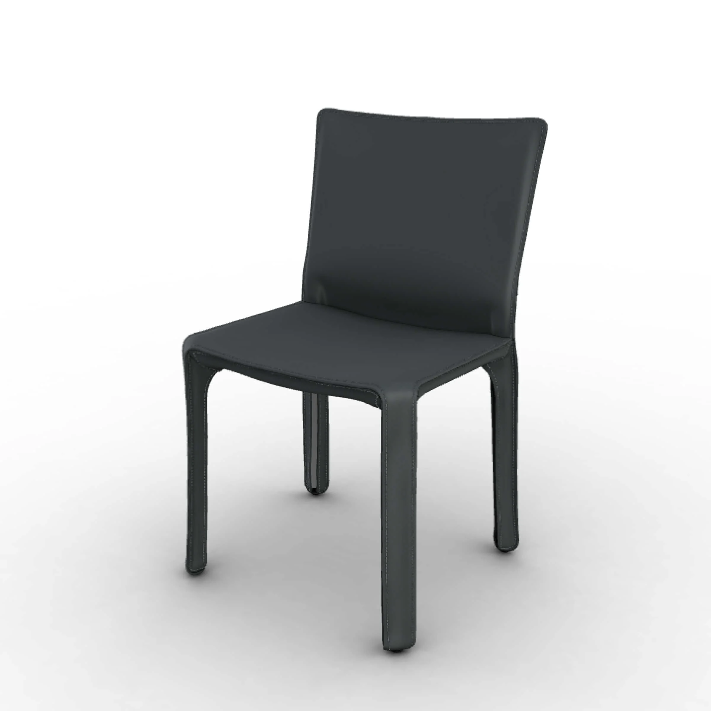Sedia in Pelle per Bambini CAB 412 Petit di Mario Bellini per Cassina