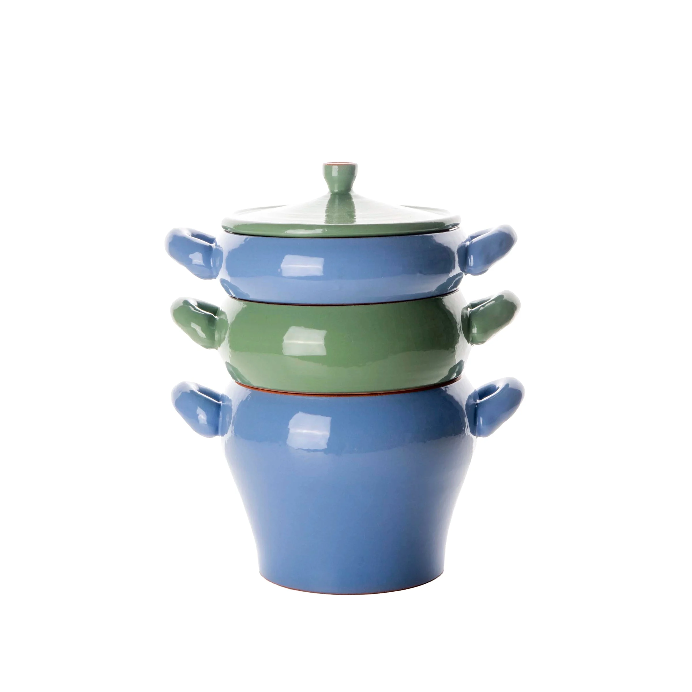Pentole in Ceramica OLLA VERITAS Set di Tre di MikroDesign