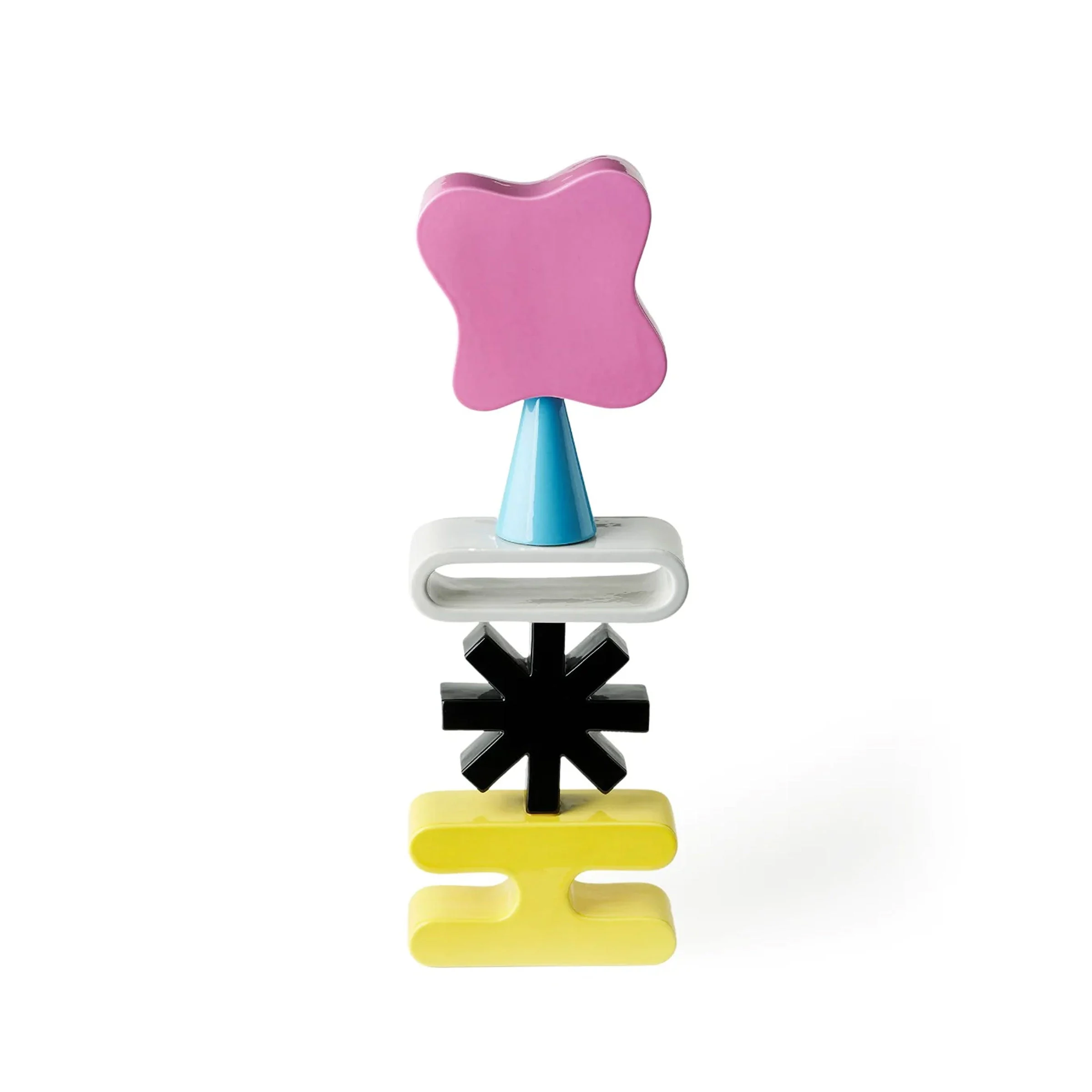 Scultura in Ceramica TOTEM 1 di Karim Rashid per Bitossi Ceramiche - Edizione Limitata