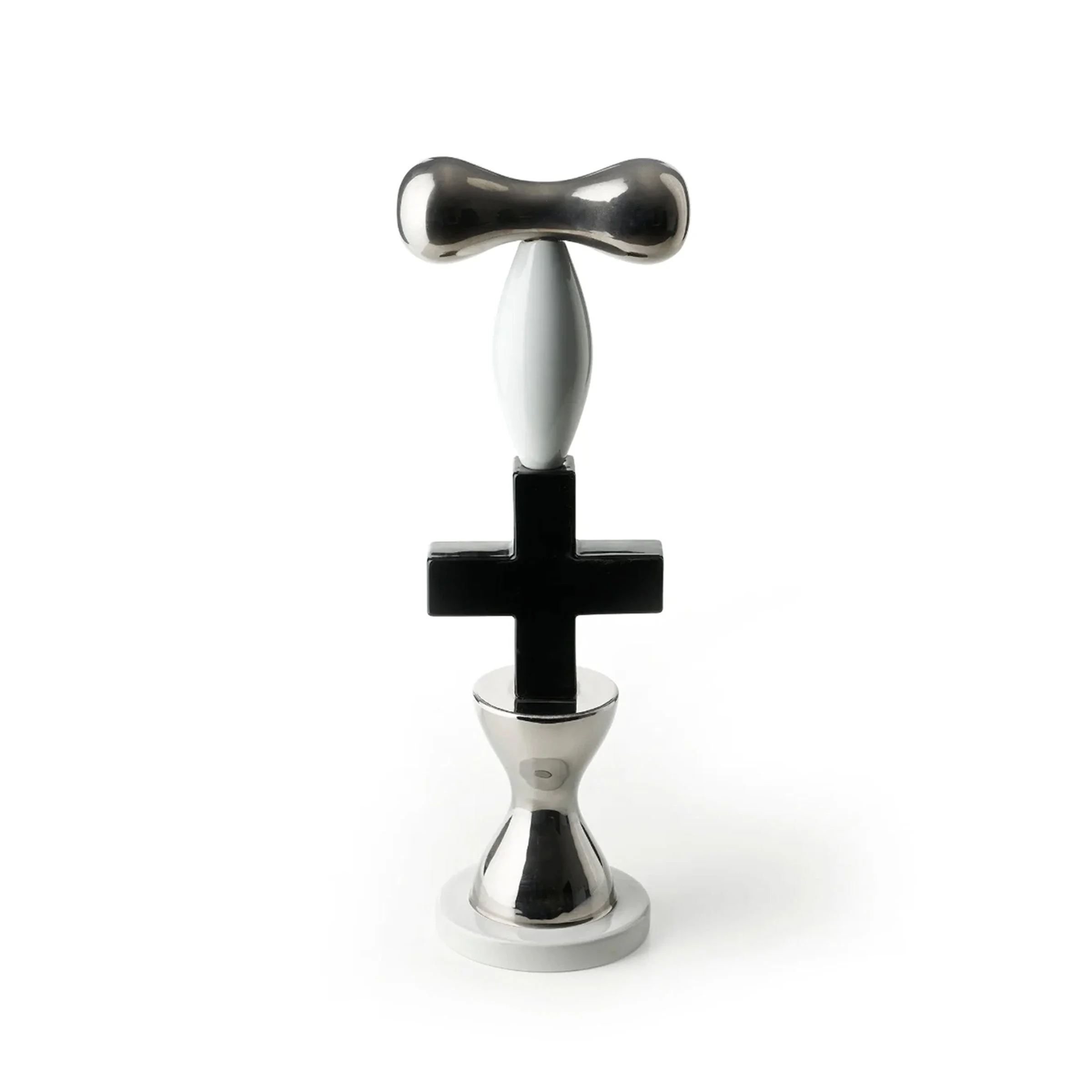 Scultura in ceramica TOTEM 4 di Karim Rashid per Bitossi Ceramiche - Edizione limitata