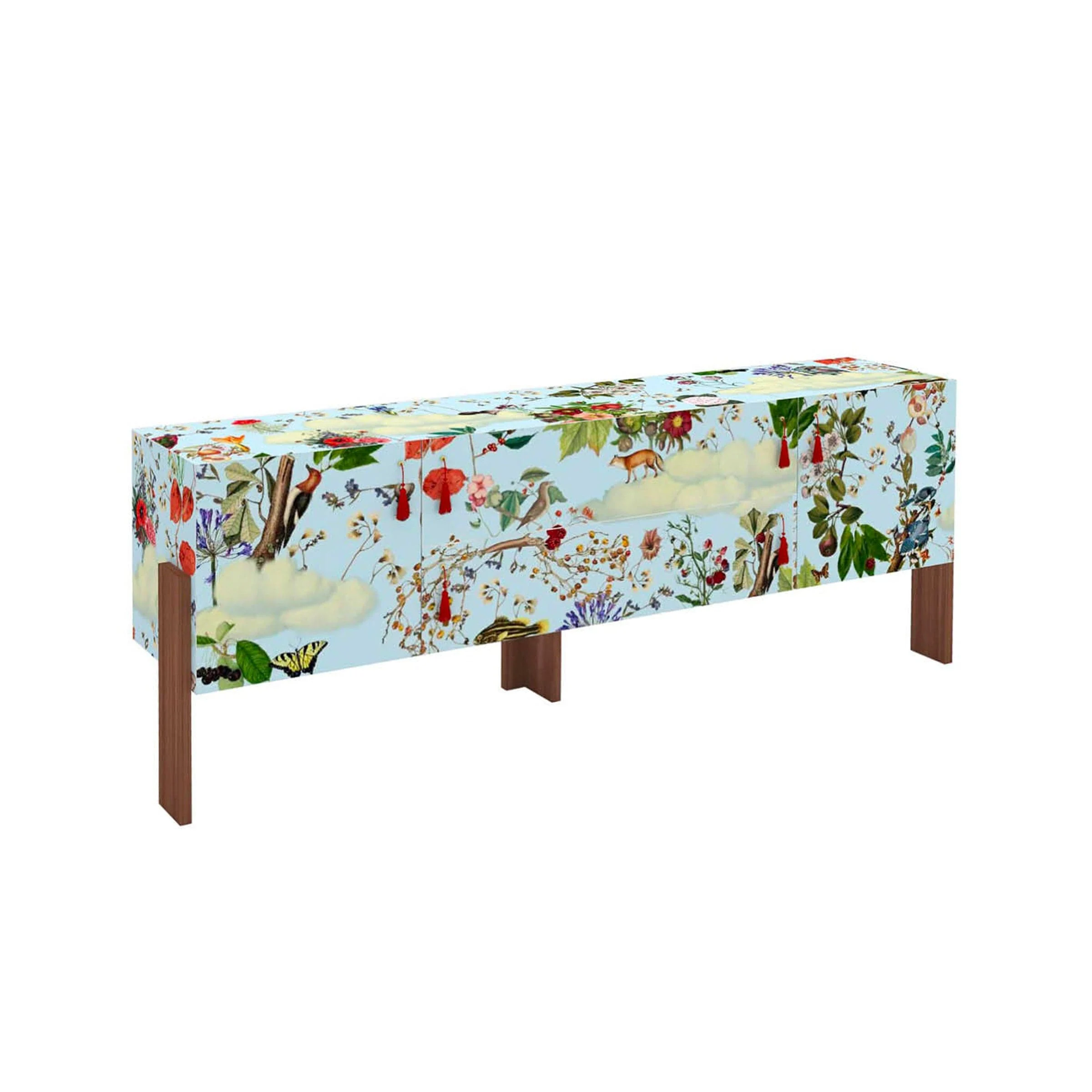 Mobile ZIQQURAT 95x246 FLOWERS di DriadeLab per Driade