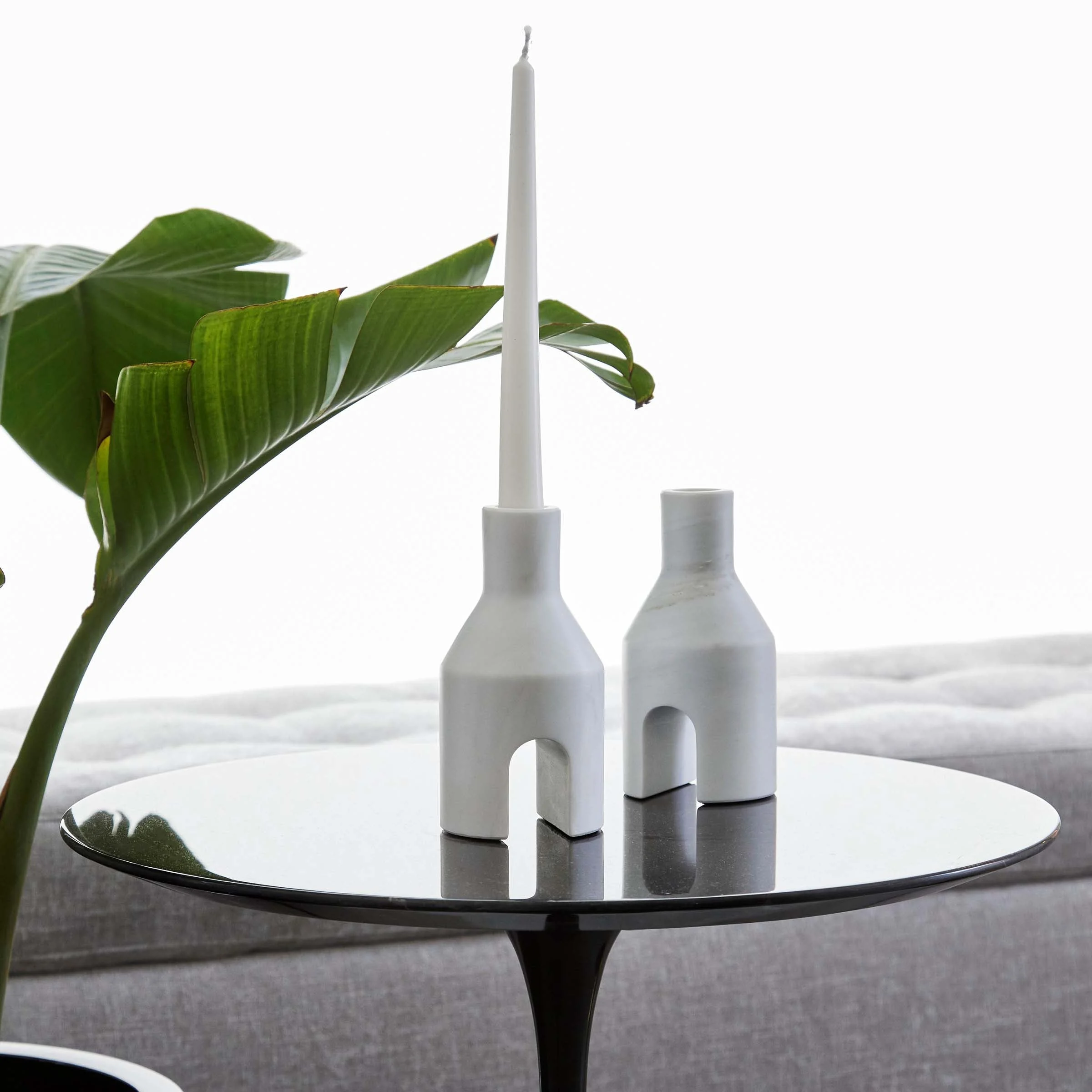 Candelabro in Marmo DOMUS di Cristian Visentin per Kimano