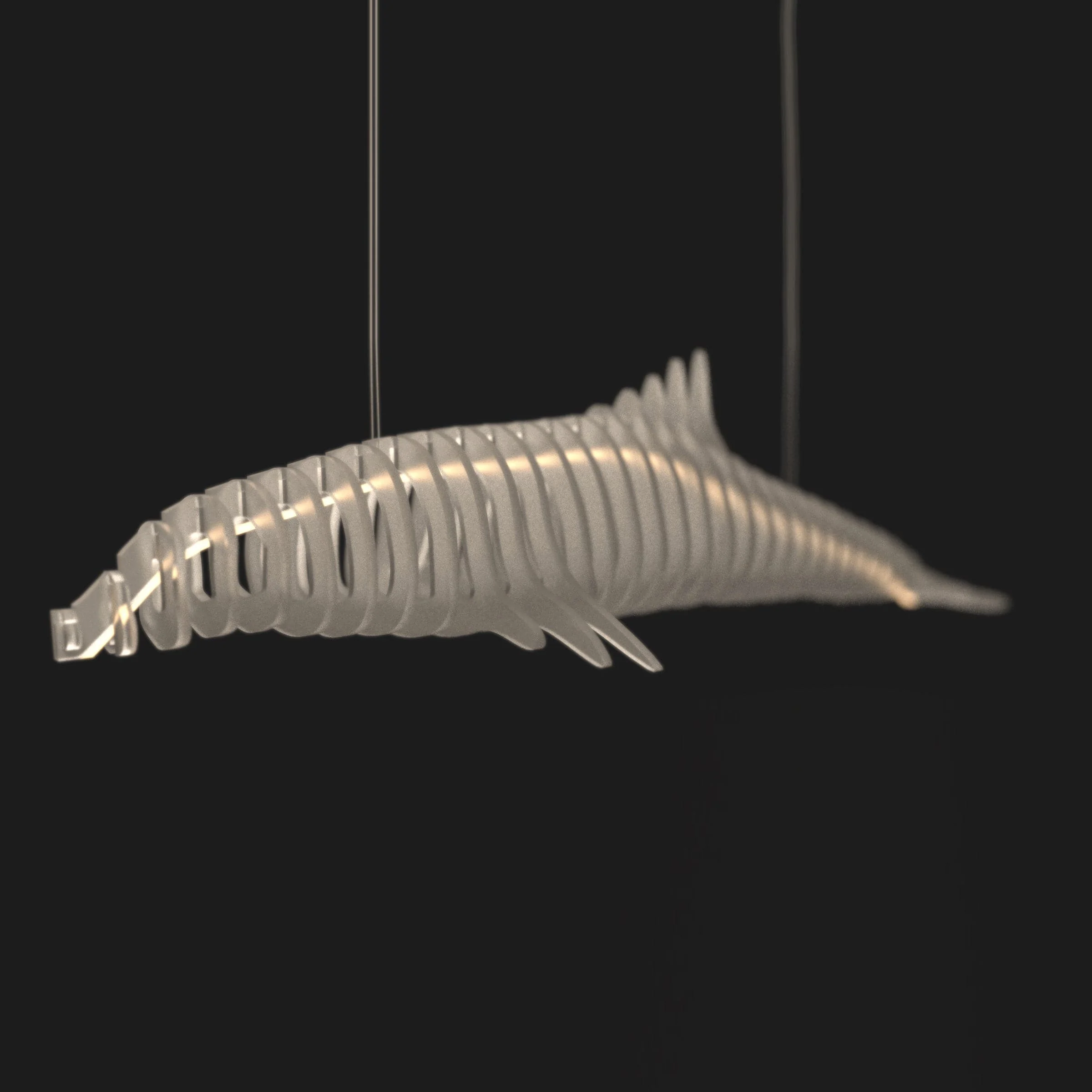 Lampada a Sospensione DELFINO di Alberto Nason per Cyrcus Design