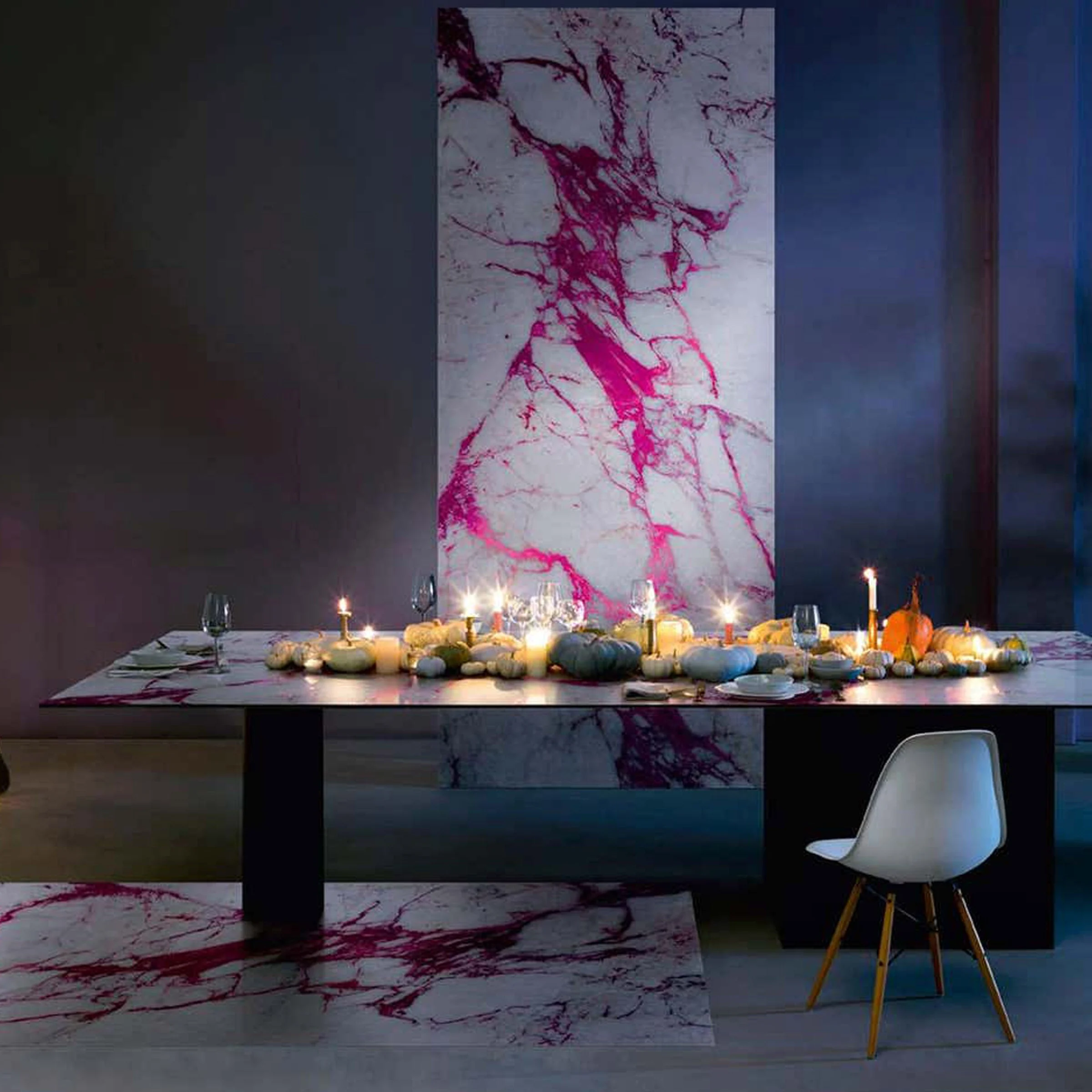Pannello Decorativo in Vetrite CAL FUXIA di Sicis