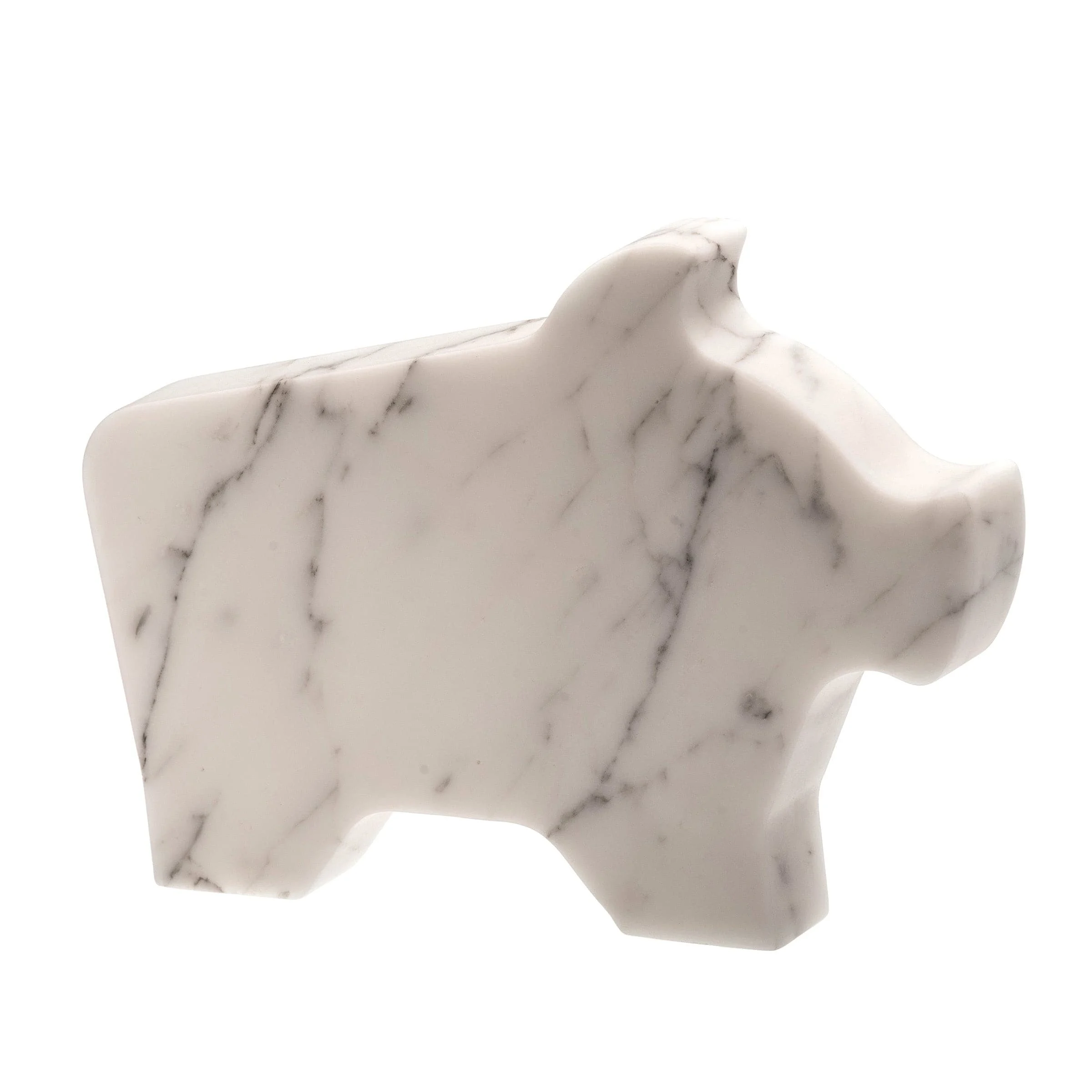 Fermacarte in Marmo MAIALINO GRANDE di Alessandra Grasso