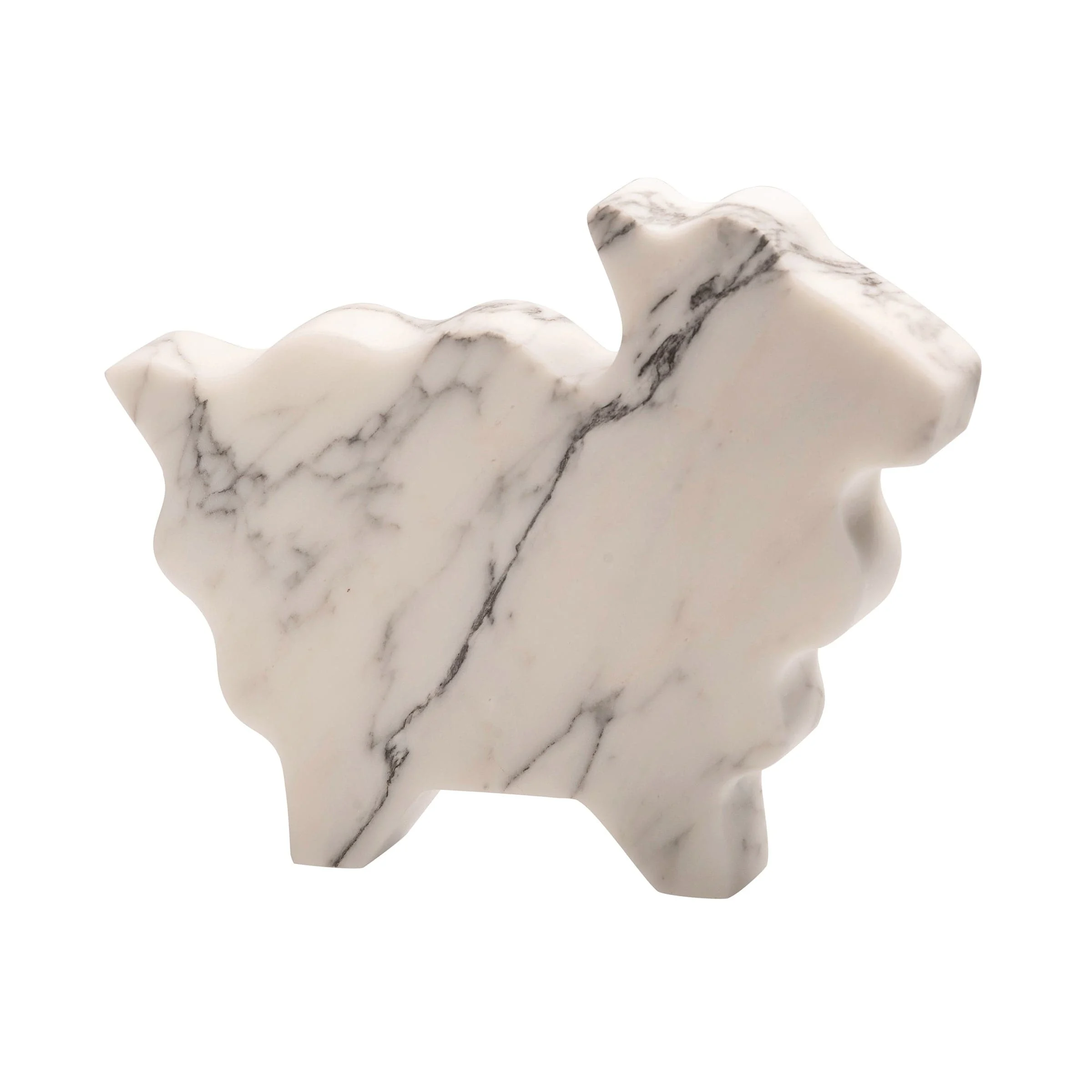 Fermacarte in Marmo PECORELLA GRANDE di Alessandra Grasso