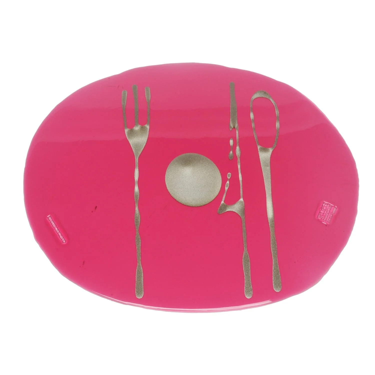 Tovagliette TABLE-COMPANES Clear Cherry Set di 6 di Gaetano Pesce per Fish Design