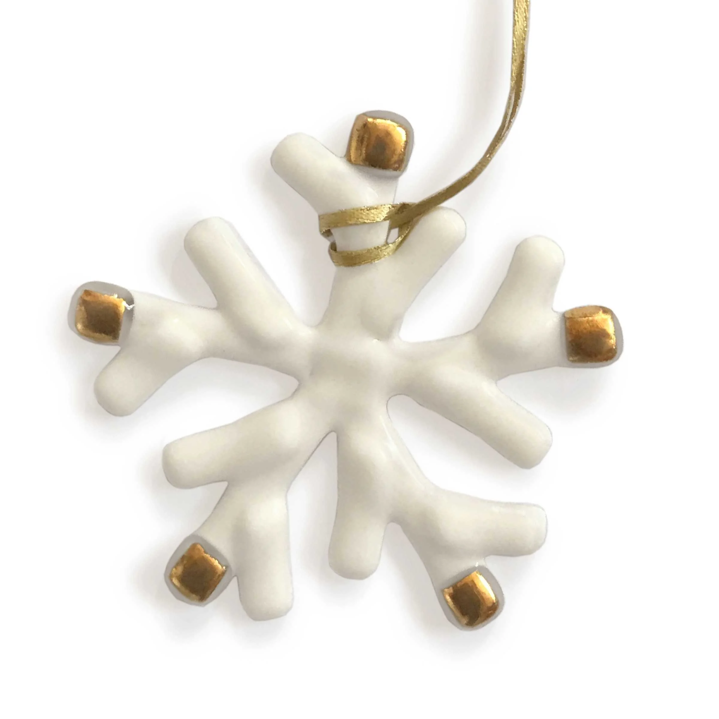 Decorazioni Natalizie in vetro di Murano GHIACCIO Set di Sei di D.i. Più Andretto Design