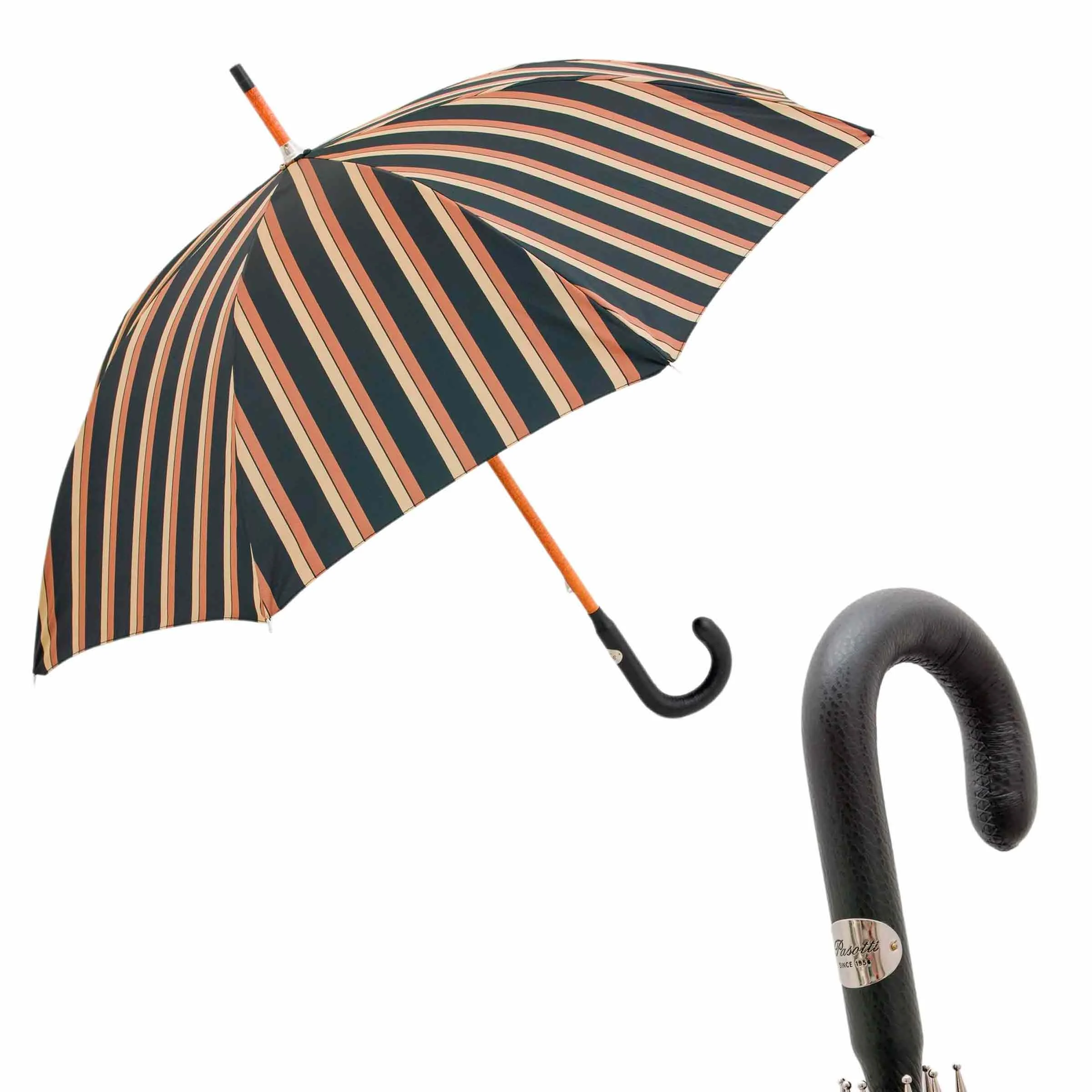 Ombrello GENTLEMAN con Manico in Pelle