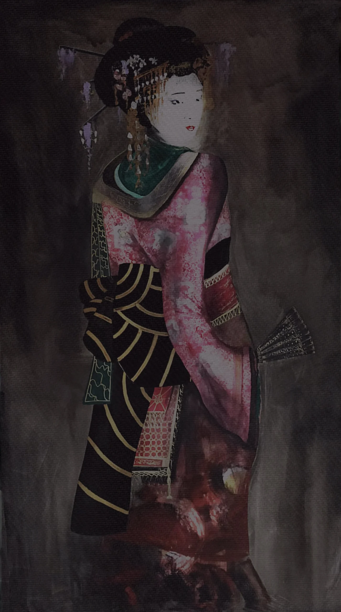 Dipinto su Tela GEISHA 11