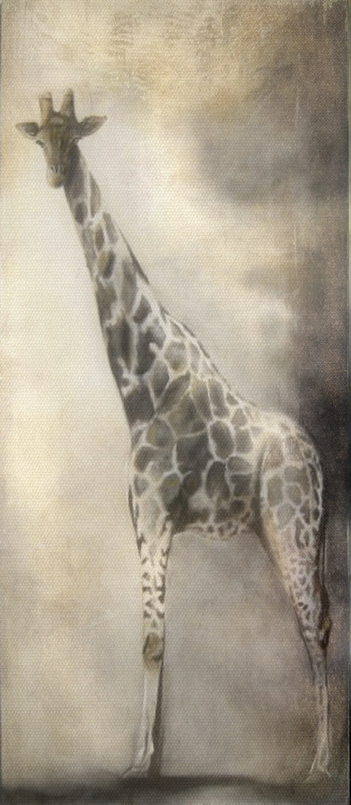Dipinto su Tela GIRAFFA KALAHARI