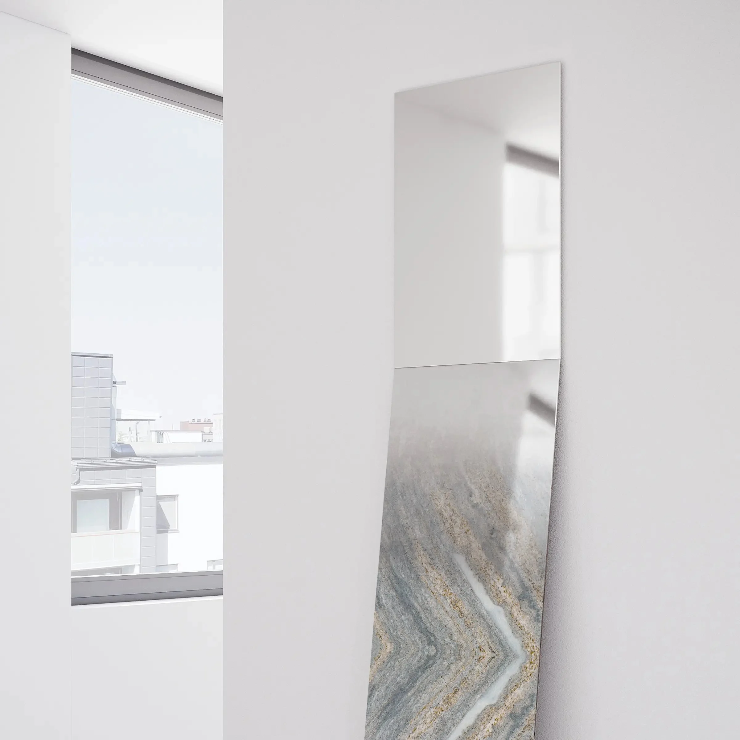 Specchio in marmo ZERO Revamp Ed. 01 di Formaminima