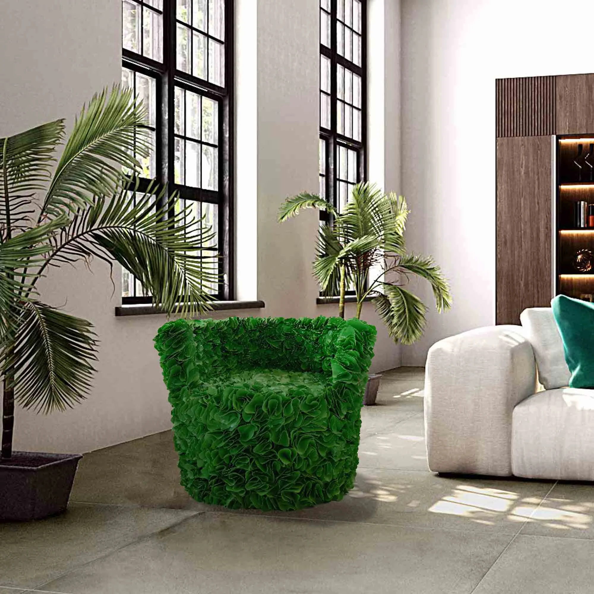 Poltrona da interno e esterno LOTUS di 13Ricrea