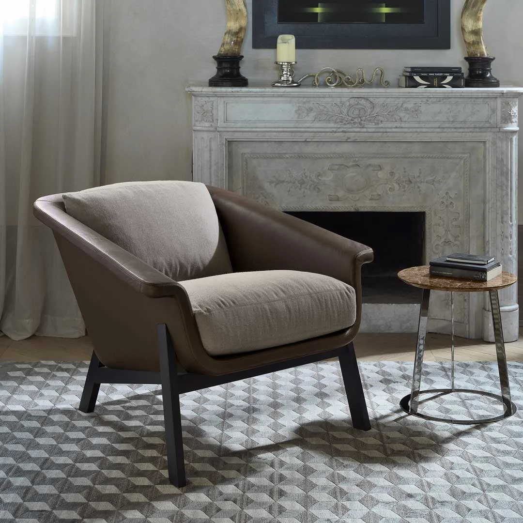 Poltrona SIENNA di Studio Balutto & Associati per Horm