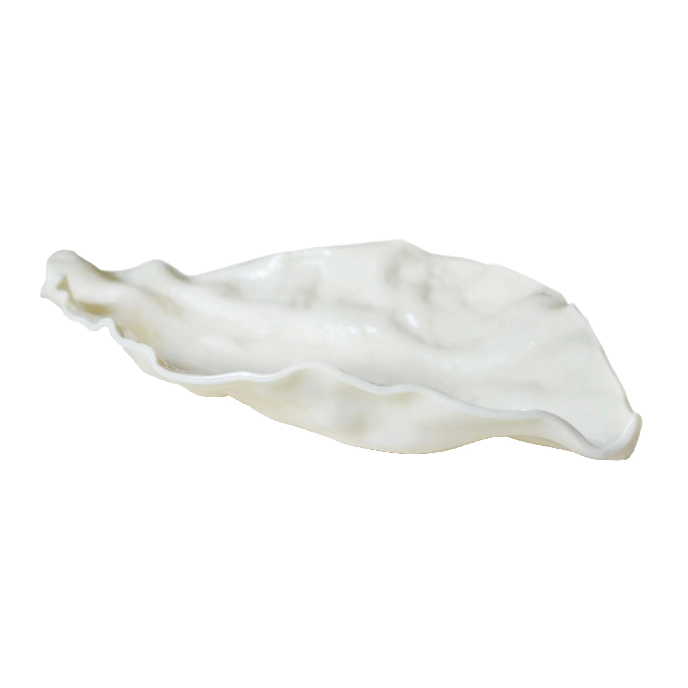 Centrotavola in Vetro di Murano LEAF STROPICCIATO di D.i. Più Andretto Design