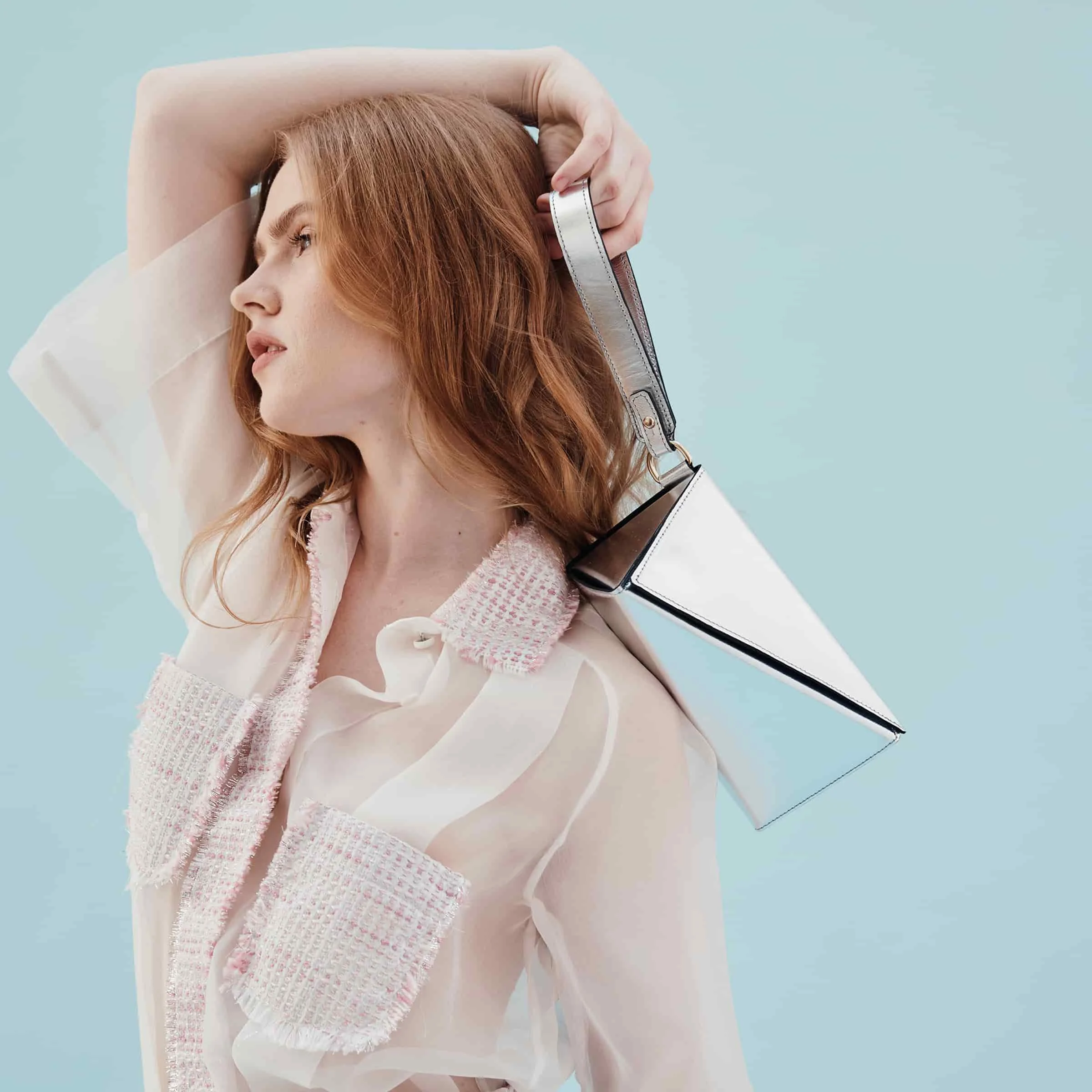 Pochette in Pelle LUCE di MARCO Atelier