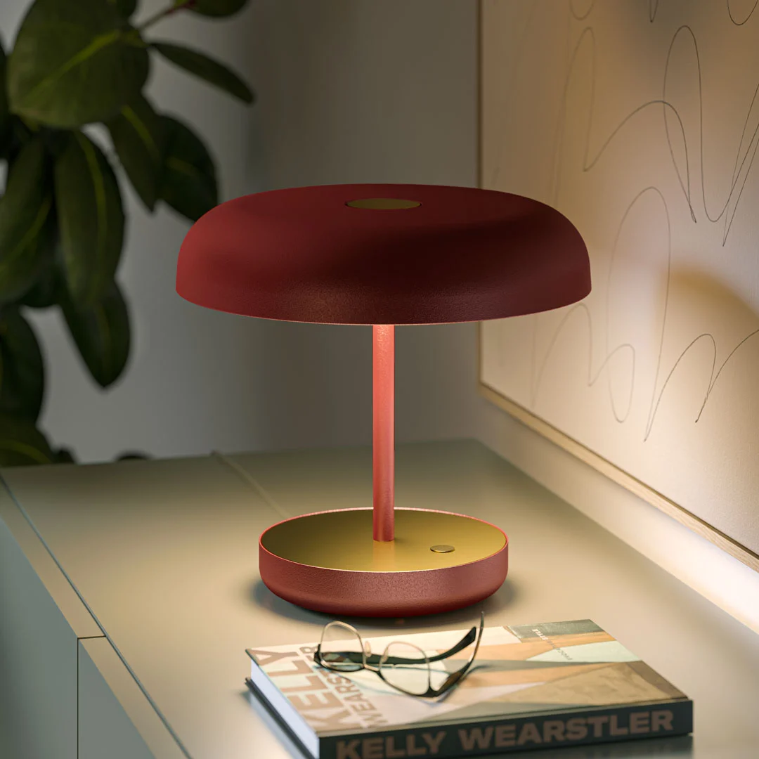 Lampada da Tavolo in Alluminio ZERO 02 di Paolo Cappello per Lumen Center