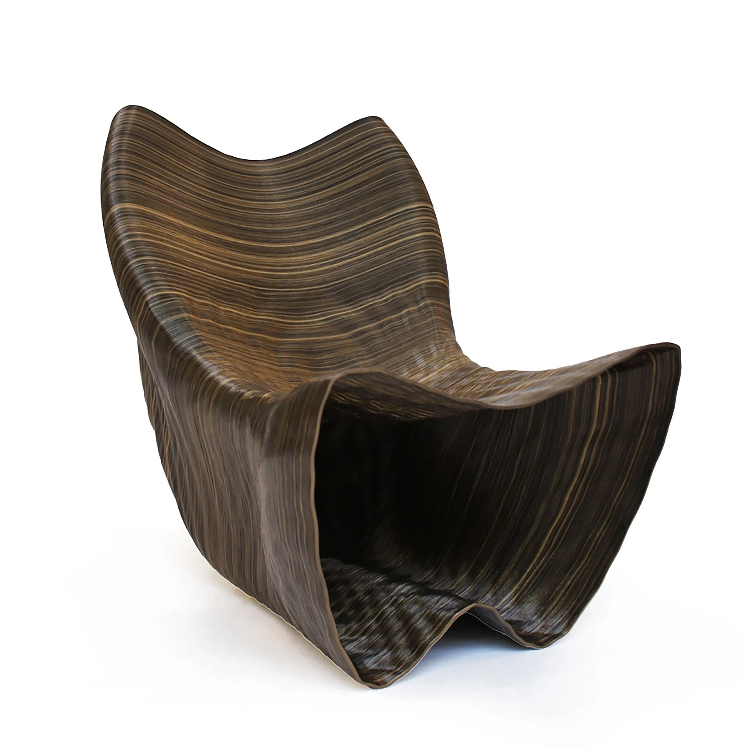 Poltrona lounge stampata in 3D VULCANO di Mediterranea Design
