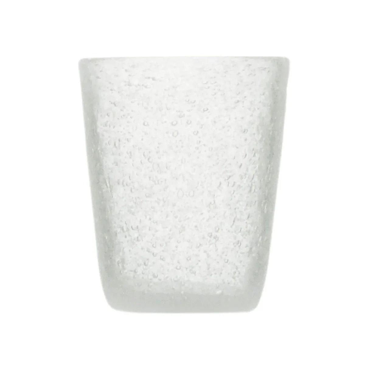 Zani Serafino Bicchiere Acqua White Transparent in Pasta di Vetro