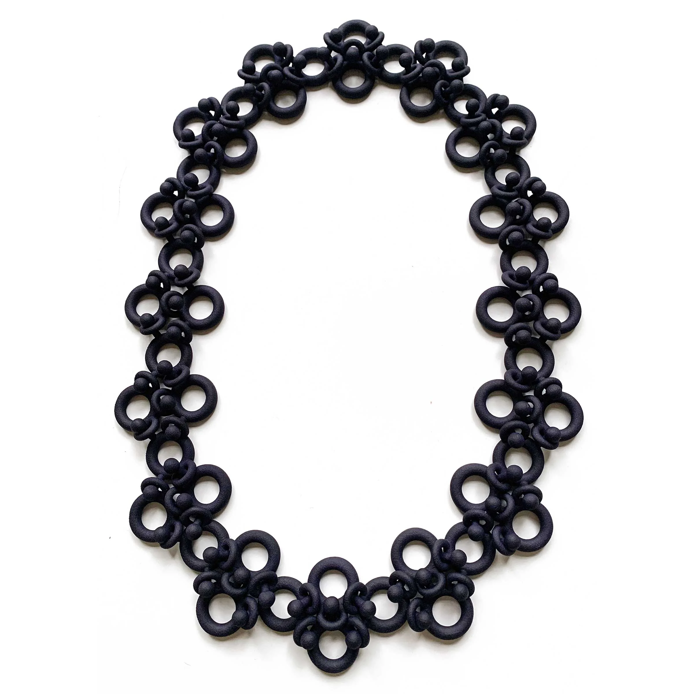 Collana MOLECULAR di Alberto Ghirardello per Cyrcus Design