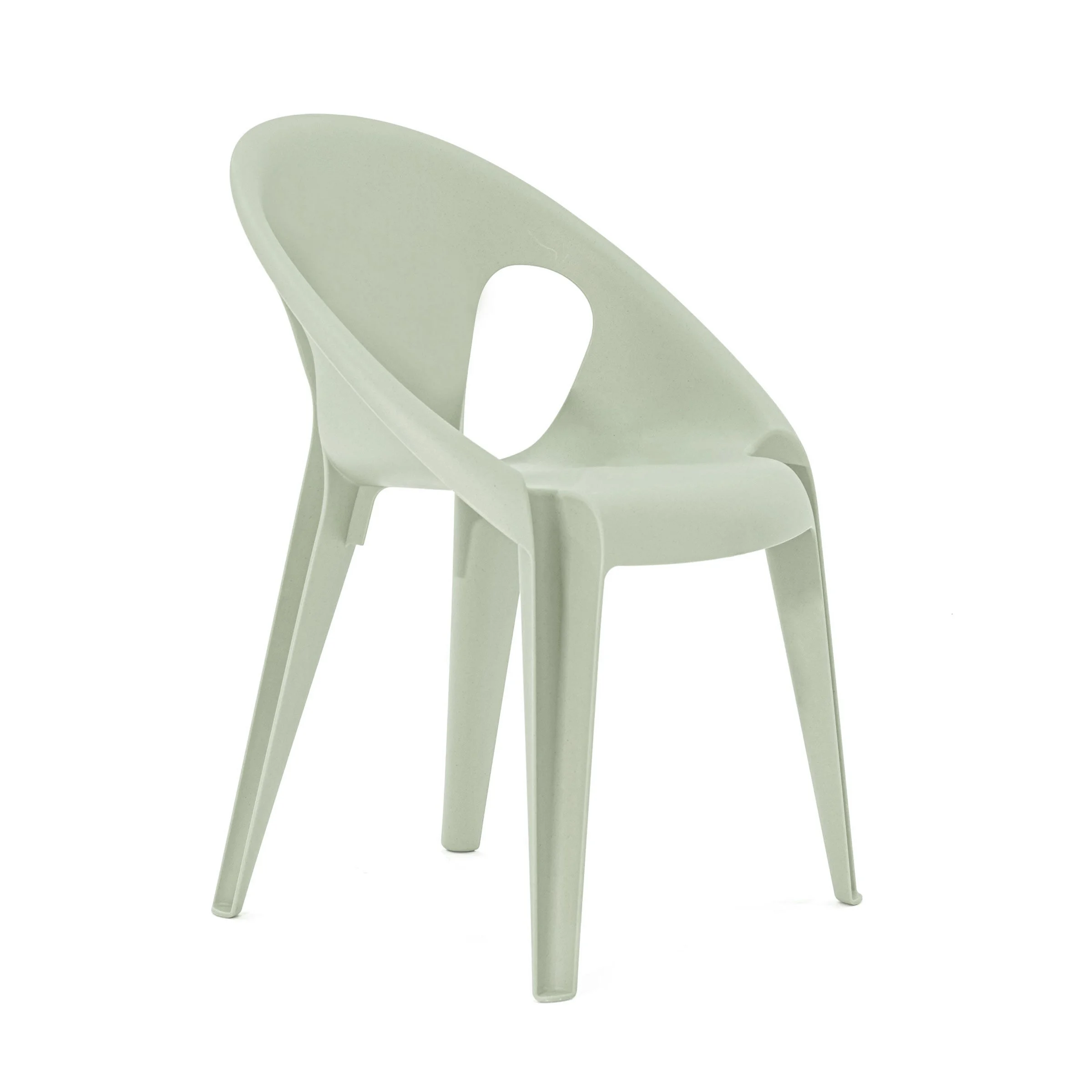 Sedia con Braccioli Impilabile da Esterno BELL di Konstantin Grcic per Magis