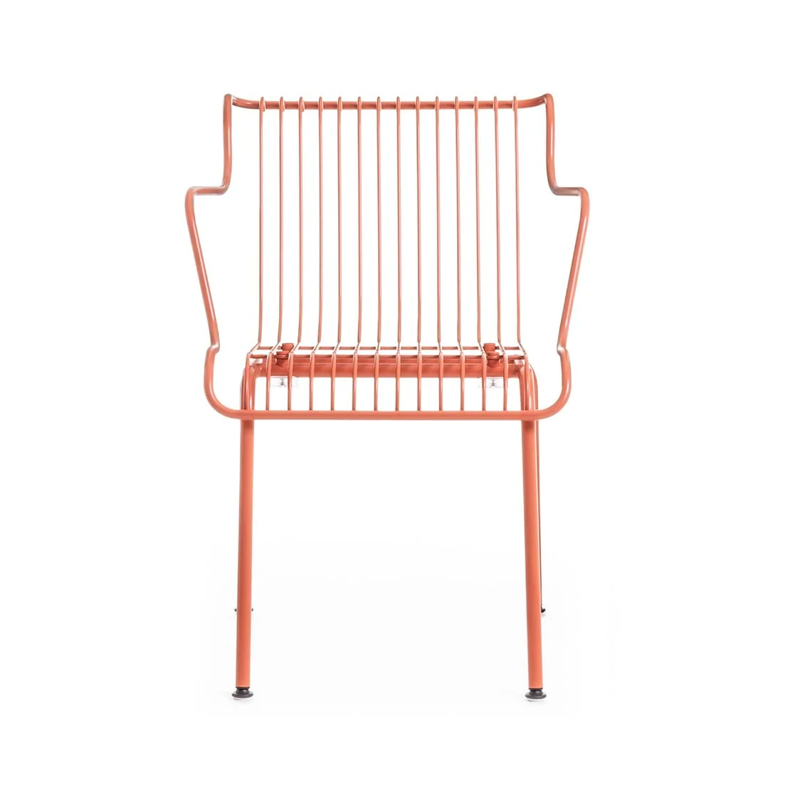 Sedia da Esterno con Braccioli in Metallo SOUTH di Konstantin Grcic per Magis