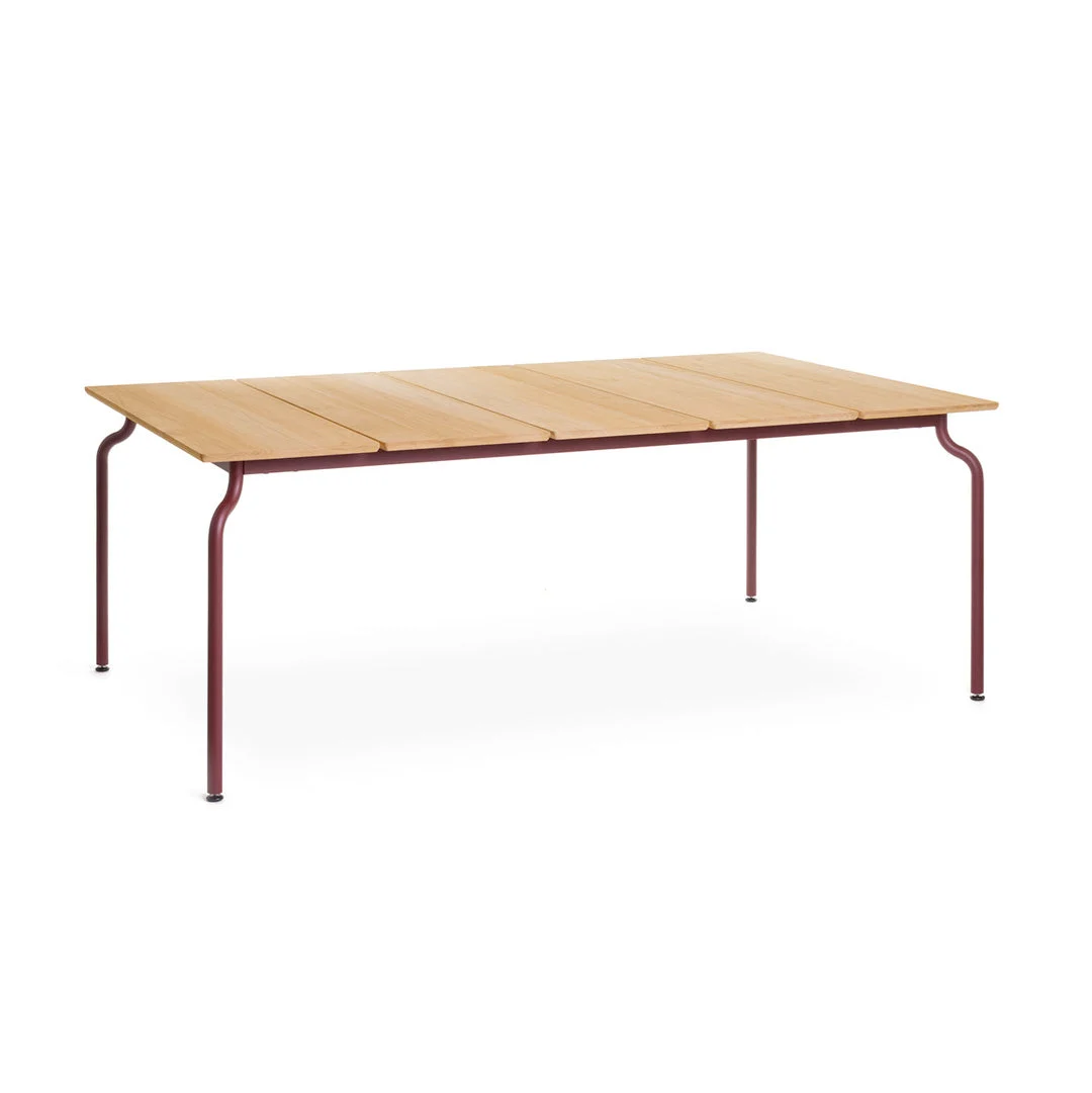 Tavolo da Pranzo da Esterno in legno SOUTH di Konstantin Grcic per Magis