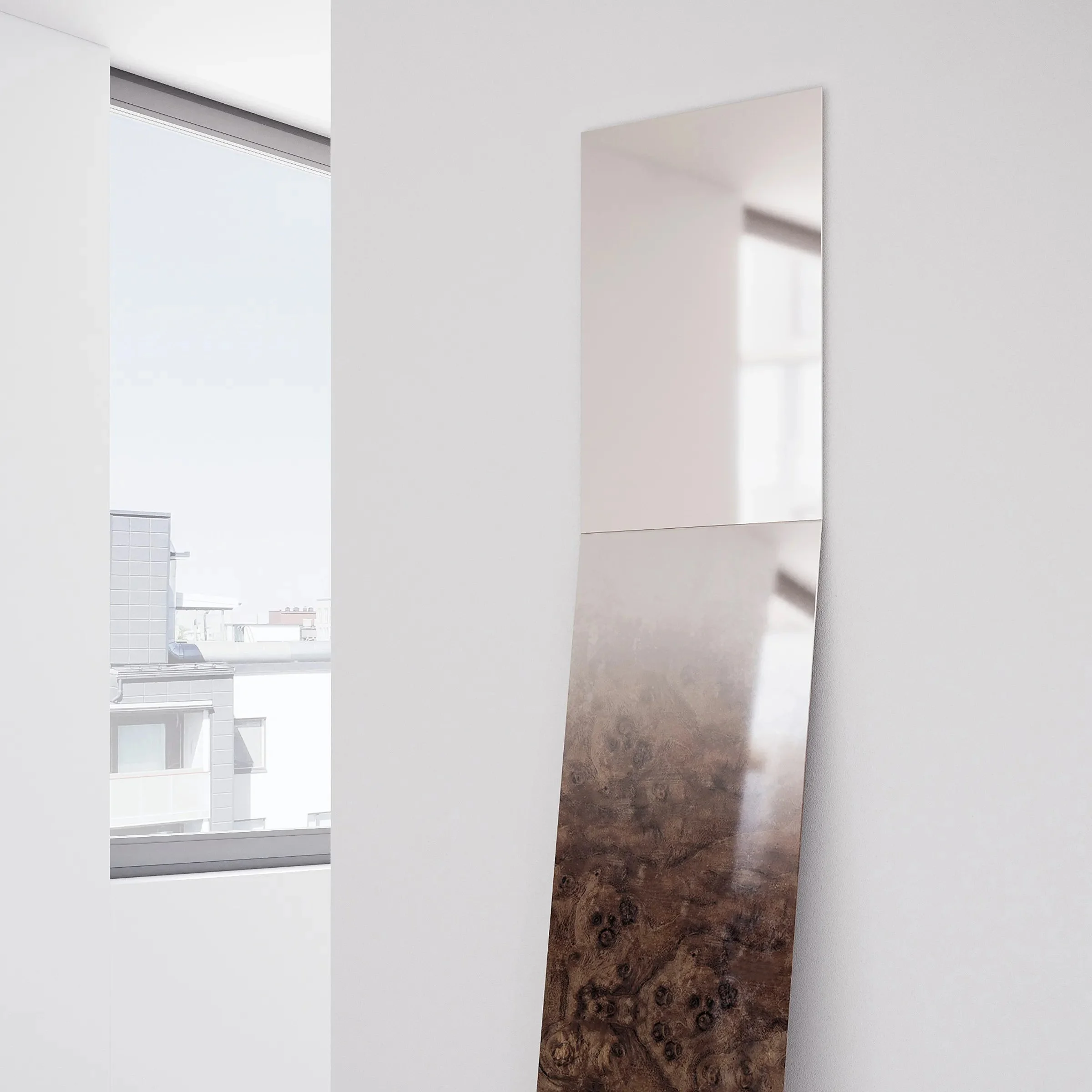 Specchio in legno ZERO Revamp Ed. 02 di Formaminima