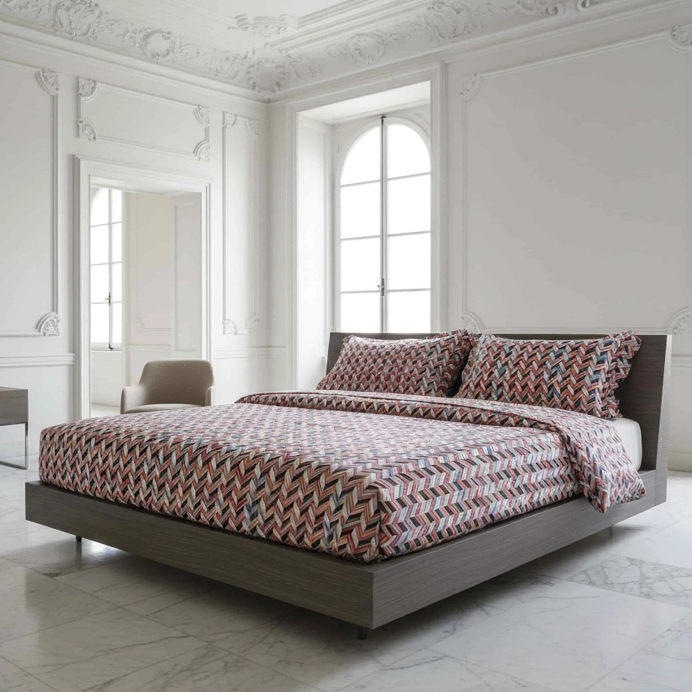 In Stock - Set Copripiumino King Size BURT della Collezione Missoni Home